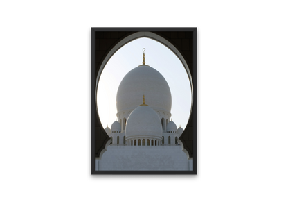 Architecture - Masjid Abu Dhabi - Poster
