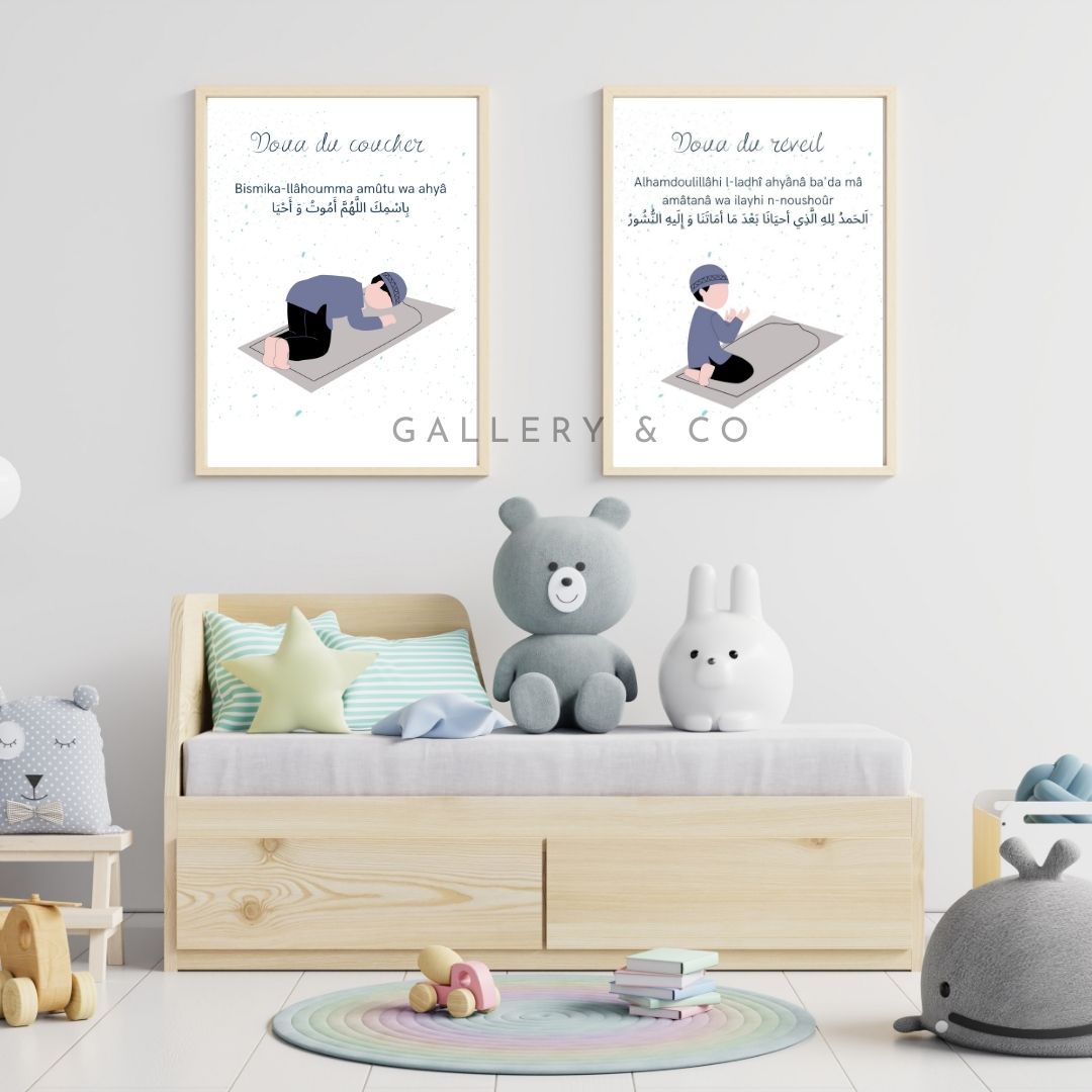 Enfant garçon - Duo Doua to sleep Boy - Poster