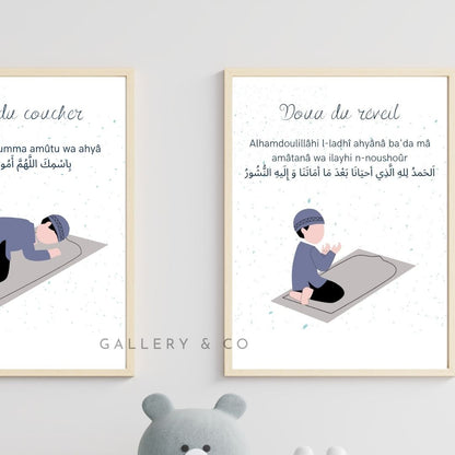 Enfant garçon - Duo Doua to sleep Boy - Poster