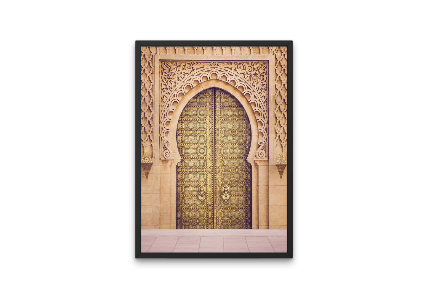 Architecture - Oriental door - Poster